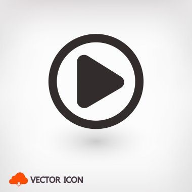 düğme web simgesi oynamak