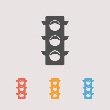trafik ışıkları Icons set