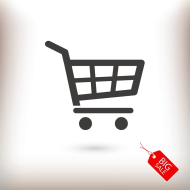 Alışveriş arabası simgesi