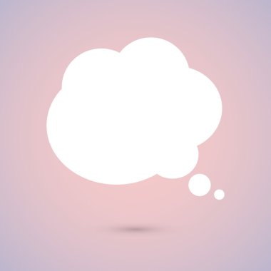 komik konuşma balonu simgesinin