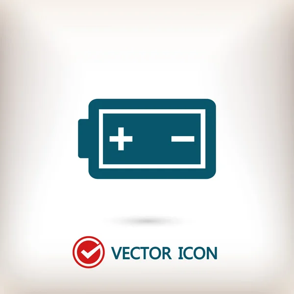 Batterij lading pictogram — Stockvector