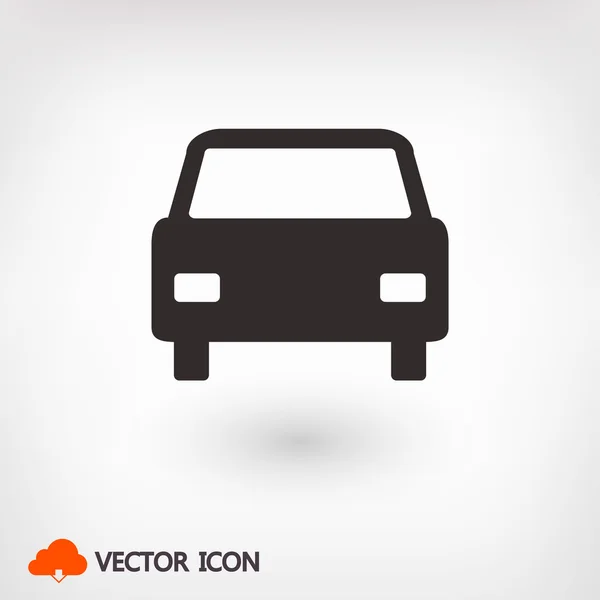 Auto pictogram teken — Stockvector