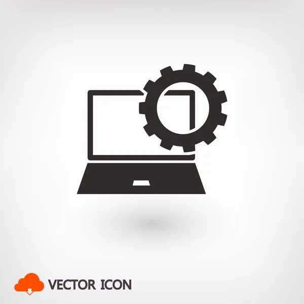 Pictogram parameters de instelling — Stockvector