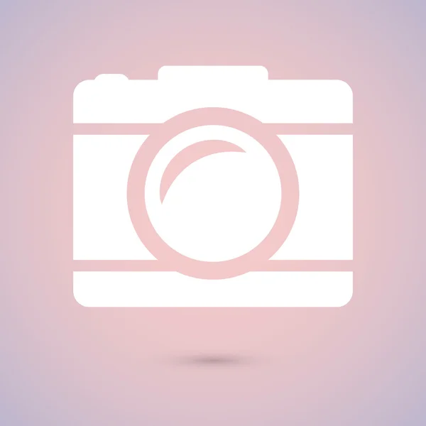 Camera pictogram teken — Stockvector