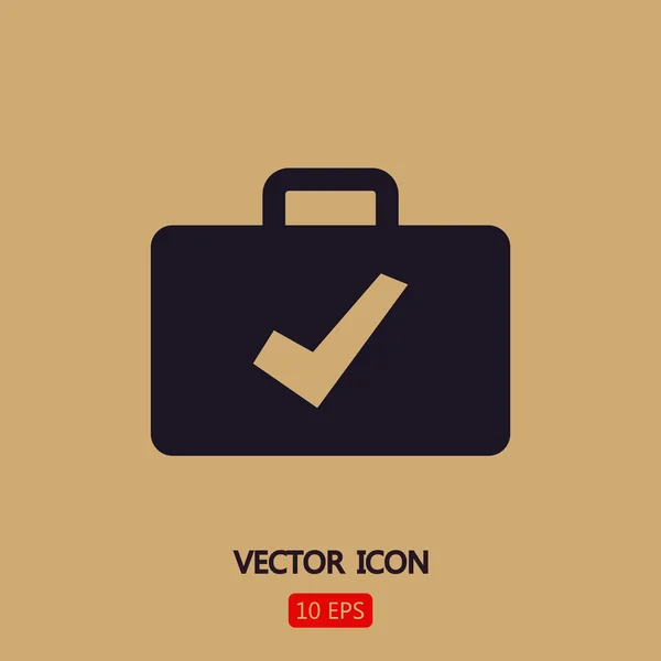 Zak pictogram illustratie — Stockvector