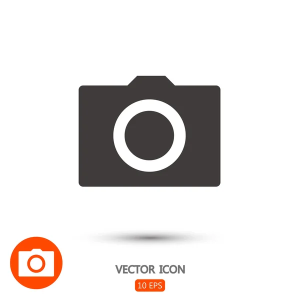 Camera pictogram teken — Stockvector