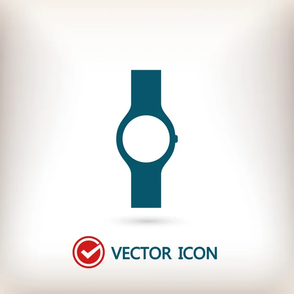 Ilustración icono reloj de pulsera — Archivo Imágenes Vectoriales