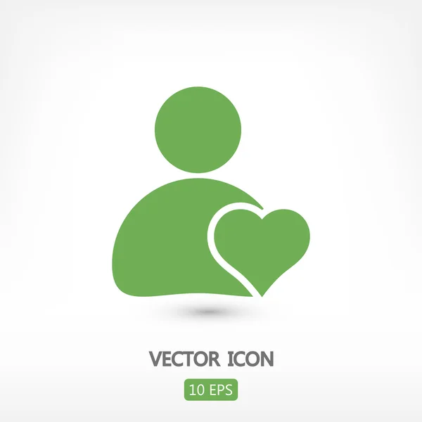 Icono del hombre de negocios — Vector de stock