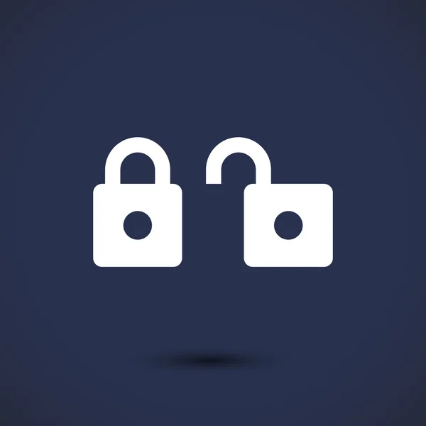 Locks icon illustration — Stok Vektör