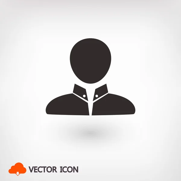 Business man icon — Stock Vector