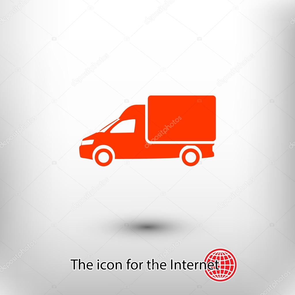 Truck icon illustration