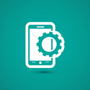 Mobil akıllı telefon simgesi