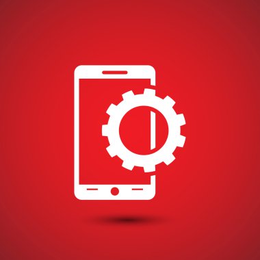 Mobil akıllı telefon simgesi
