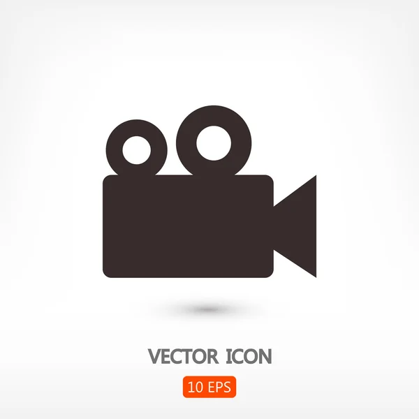 Videokamera-Symbol — Stockvektor