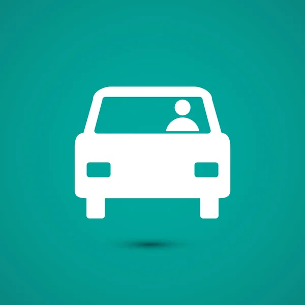 Car icon, vector illustration — Stock Vector