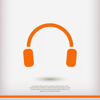 Kulaklık simge tasarlamak 