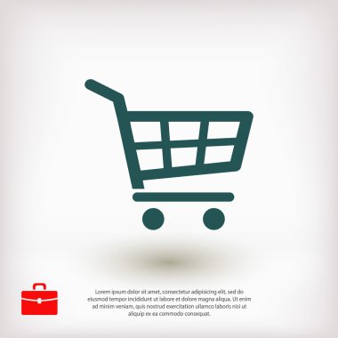 Alışveriş arabası simgesi