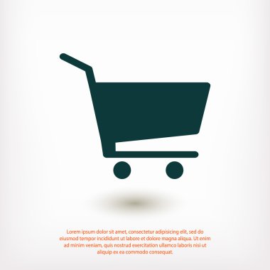 Alışveriş arabası simgesi