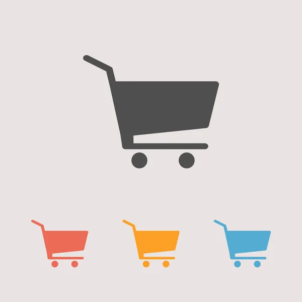 Shopping cart icon — Stock Vector