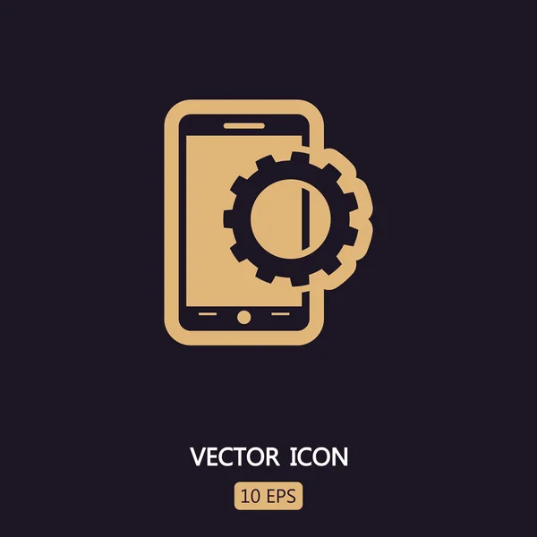 Mobile smartphone icon — Stock Vector