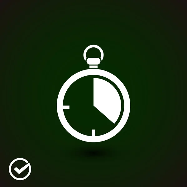 Stopwatch pictogram illustratie — Stockvector