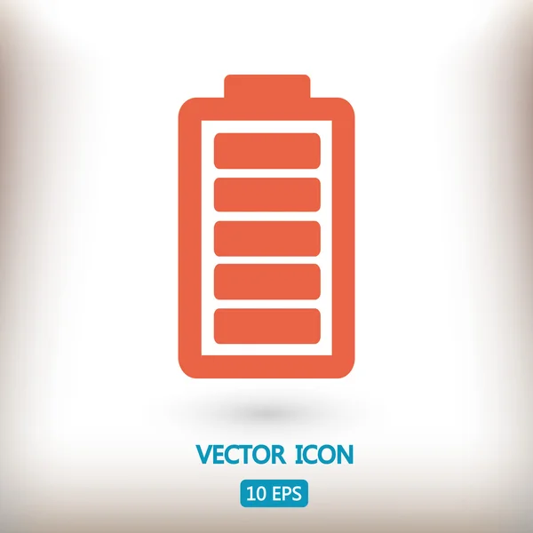 Batterij lading pictogram — Stockvector