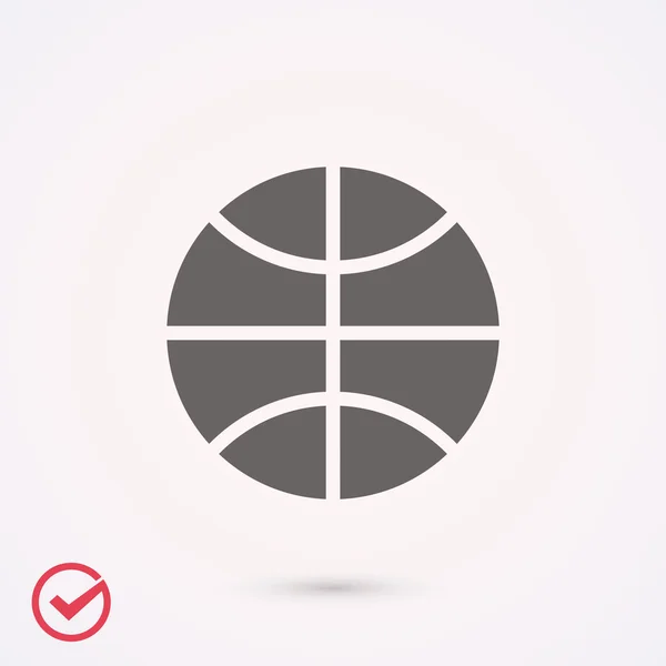 Basketball  icon illustration — Stock Vector