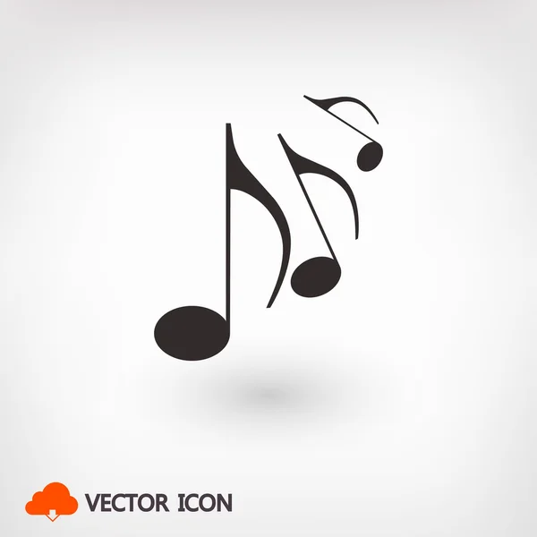 Music icon illustration — Stock Vector
