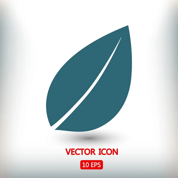 Obrázek ikony list — Stockový vektor