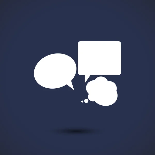 Speech bubbles  icon — Stock Vector