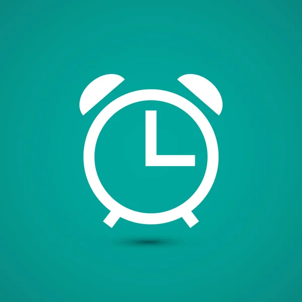 Icono del reloj despertador — Vector de stock