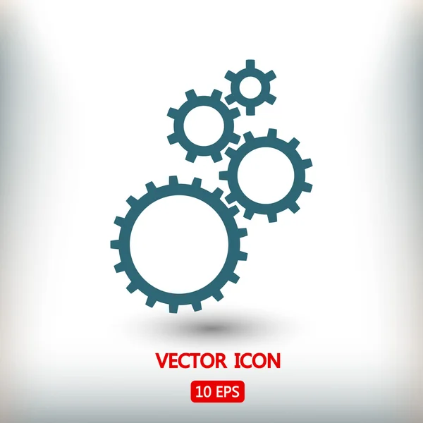 Illustration af gearikon – Stock-vektor