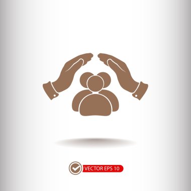 güvenli kişi simgesi