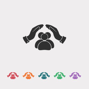 güvenli kişi simgesi