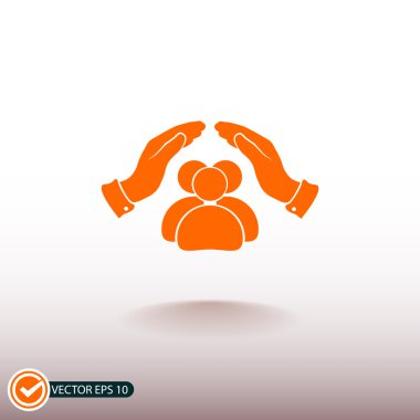 güvenli kişi simgesi