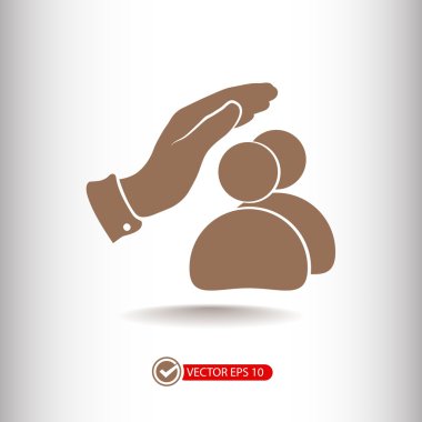 güvenli kişi simgesi