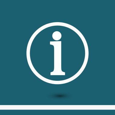 bilgi işareti simgesi