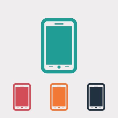 Mobil akıllı telefon simgesi