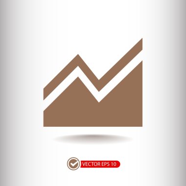 Infographic, grafik simgesi 