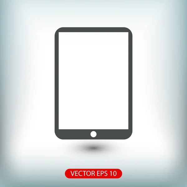 Pictogram van moderne digitale tablet pc — Stockvector