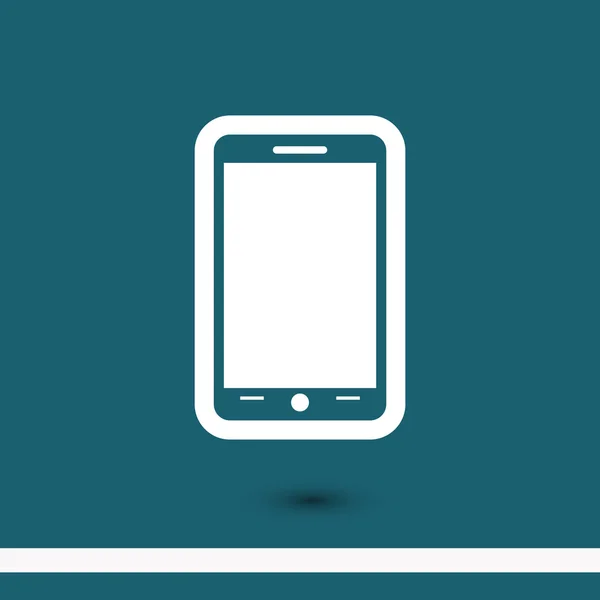 Mobiele smartphone pictogram — Stockvector