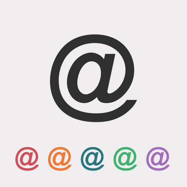Icono de Internet por correo electrónico — Archivo Imágenes Vectoriales