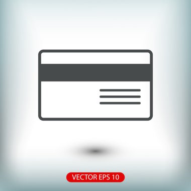 banka kredi kartı simgesi 