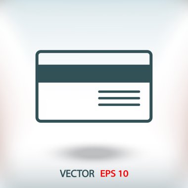 banka kredi kartı simgesi