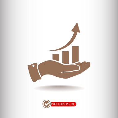 El ile grafik simgesini