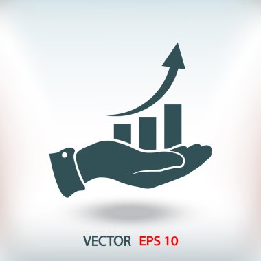 El ile grafik simgesini