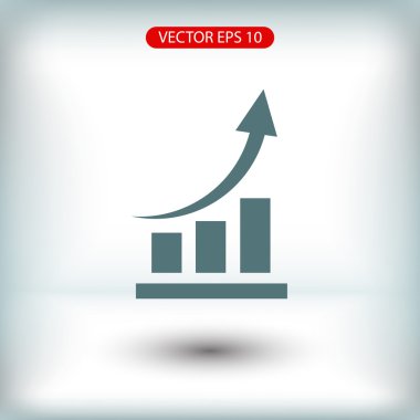 Grafik düz tasarım simgesi