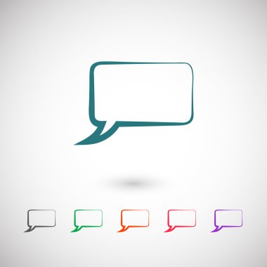 konuşma balonu simgesi