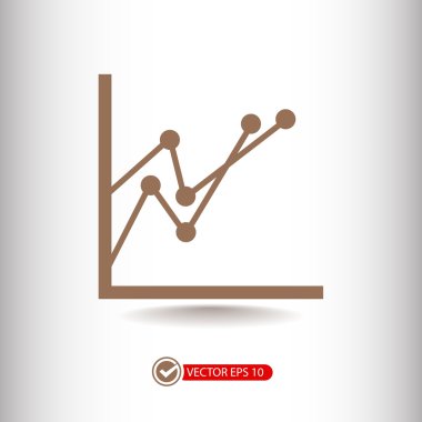 Infographic, grafik simgesi