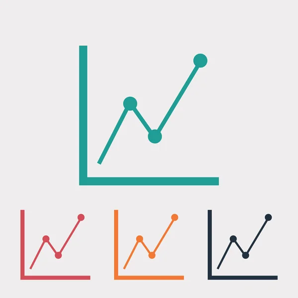 Infographic, diagram ikon — Stock vektor